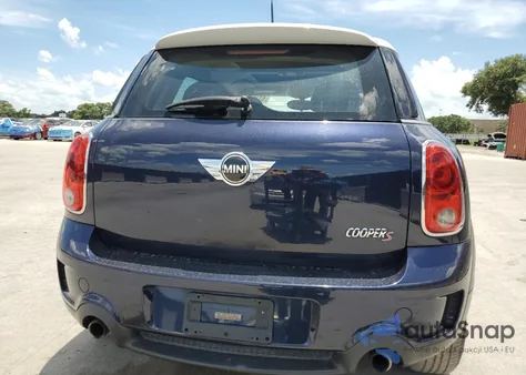 2012 Mini Cooper S Countryman z USA, uszkodzony, nr VIN WMWZC5C5XCWL56053